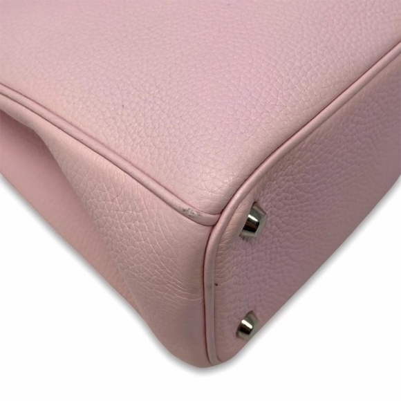 Dior Medium Pebbled Leather Diorissimo Tote - Picture 7 of 13